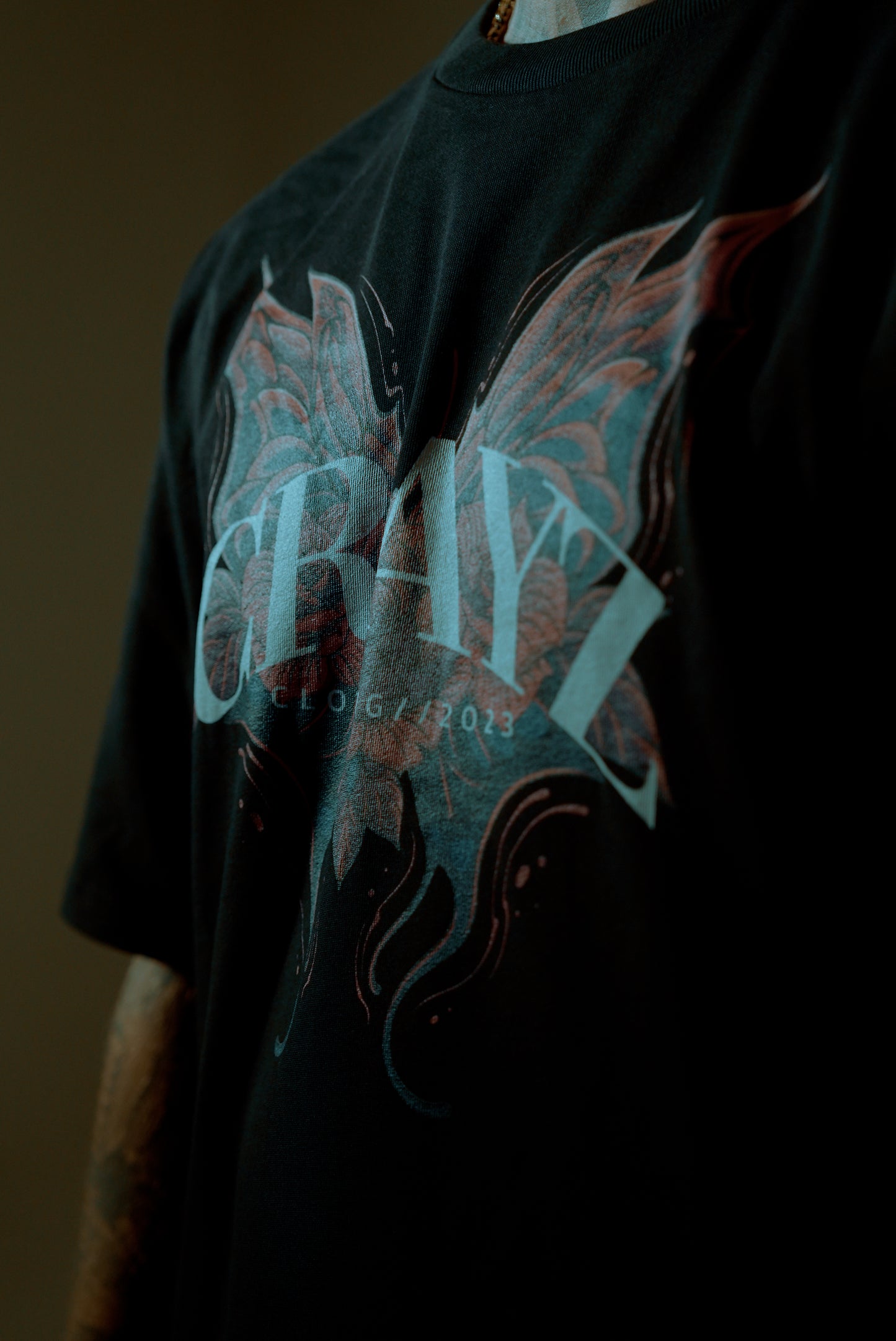 CRAYZ BUTTERFLY - OVERSIZED TEE
